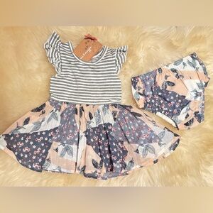 Mimi + Maggie‎ Patchwork floral set